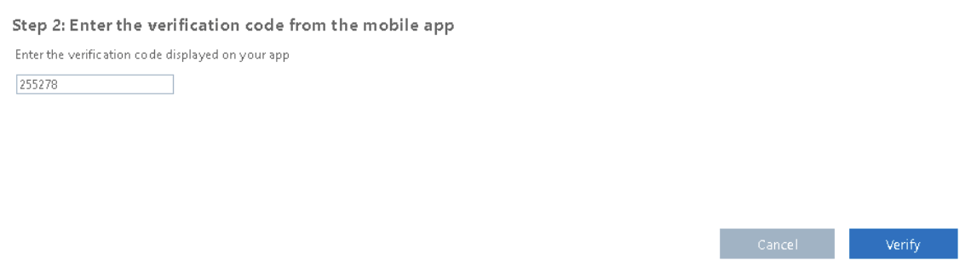 Microsoft Two Factor Authentication Setup